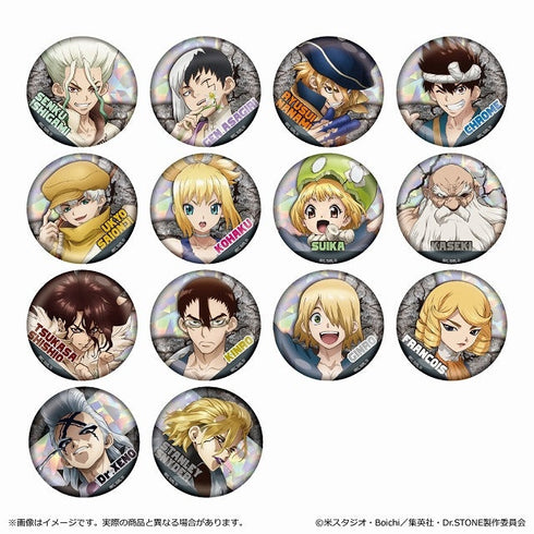 『Dr.STONE』ホログラム缶バッジ【BOX】